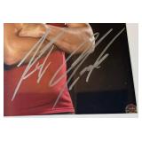 Rob Gronkowski Autographed Football Photo w/ COA Framed