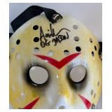 (2) Jason Signed Masks by OG Jason Ari Lehman and Additional Signature