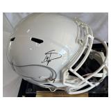 Stefon Diggs Autographed Full-Sizes Minnesota Vikings Replica Football Helmet in Custom Case w/ COA