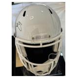 Stefon Diggs Autographed Full-Sizes Minnesota Vikings Replica Football Helmet in Custom Case w/ COA