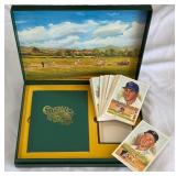 1989 Perez Steele Limited Edition Post Card Set Complete w/ Case Including Autographed Harmon Killebrew - Baseball