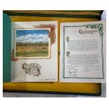 1989 Perez Steele Limited Edition Post Card Set Complete w/ Case Including Autographed Harmon Killebrew - Baseball