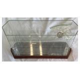 Glass 12 Baseball Display Case - Very Nice!