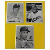 3 Framed Minnesota Twins Vintage Team Issues Baseball Cards