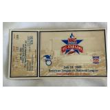 1985 MLB All-Star Game Ticket - Minnesota Twins