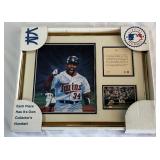 Kirby Puckett Limited Edition Framed Baseball Lithograph - Minnesota Twins