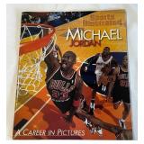 Michael Jordan Rare Promo Sports illustrated "A Career In Pictures" Basketball Magazine