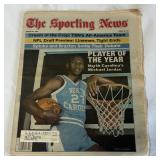 Michael Jordan 1983 The Sporting News Newspaper - 1st Cover - March 28, 1983 - RARE!