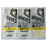 (6) Minnesota Timberwolves Ticket Stubs w/ Autographs - 2010 and 2011 - #1