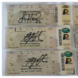 (6) Minnesota Timberwolved Ticket Stubs w/ Autographs - #4