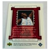 Michael Jordan /3000 2000 Upper Deck SPSamous Firsts #45 Numbered 0271/3000 Basketball Card