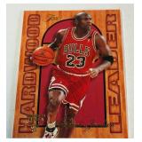 Michael Jordan 1995-96 Fleeir Hardwood Leaders #4 Insert Basketball Card