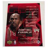 Michael Jordan RARE INSERT 1999 Upper Deck A Higher Power #MJ-11 Basketball Card