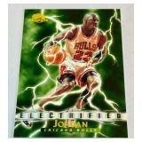 Michael Jordan Electrified Insert 1996 SkyBox #278 Basketball Card