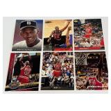 (6) Michael Jordan Basketball Card Lot - #1