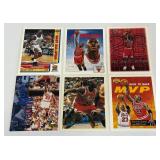(6) Michael Jordan Basketball Card Lot - #5