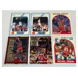 (6) Michael Jordan Basketball Card Lot - #6