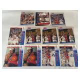 Michael Jordan 11 Card Basketball Lot