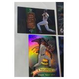 Derek Jeter 4 Card Insert Baseball Lot w/ SPx /9,000 and Topps Finest