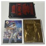 Cal Ripken Jr. 2 Card Lot - /9799 Insert and 23kt Gold Limited Edition Baseball Cards