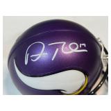 Adam Thielen Autographed Mini Helmet w/ JSA COA - Minnesota Vikings Football