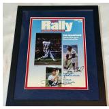 Kirby Puckett, Rod Carew, and Tony Oliva Autographed 1990 Twins Rally Cover - Custom Framed 11x14"