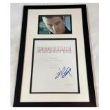 James Cameron Autographed Custom Terminator 2 Judgement Day Framed Piece