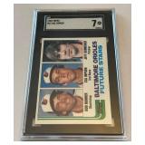 Cal Ripken Jr RC SGC Graded 7 NM Slab 1982 Topps #21 Rookie Vintage Baseball Card