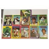(11) 1975 Topps Mini Vintage Baseball Card Lot