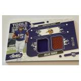 Dallas Turner Dual Relic RC /349 2024 Absolute Tools of the Trade #TOTD-DTR Numbered 188/349 Rookie Football Card