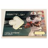 Ricky Williams Relic 2004 Upper Deck Diamond Collection Dean