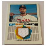 Byron Buxton Game-Used 2026 Topps Heritage Clubhouse Collection #CCR-BBU Minnesota Twins BaseballC ard