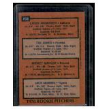 Jack Morris RC 1978 Topp #703 Rookie Vintage Baseball Card