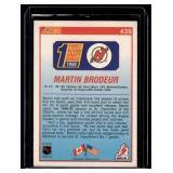 Martin Brodeur RC 1990 Score #439 Rooke Hockey Cad