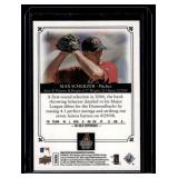 Max Scherzer RC 2008 Upper Deck Masterpieces #5 Rookie Baseball Card