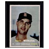Hoyt Wilhelm 1957 Topps #203 Vintage Baseball Card