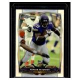 Adrian Peterson Refractor 2014 Topps Chrome #89 Minnesota Vikings Football Card