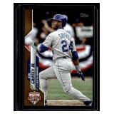 Ken Griffey Jr. /2020 Gold 2020 ToppsUpdate Series #U-190 Numbered 0297/2020 Baseball Card