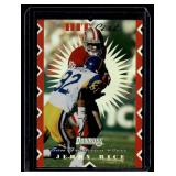 Jerry Rice Die Cut /10,000 1996 Donruss Hit List Insert #17 Football Card