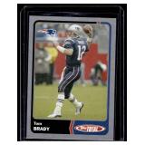 Tom Brady Silver 2003 Topps Total #299 Football Card