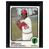 Lou Brock 1973 Topps #320 Vintage Baseball Card