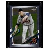 Tarik Skubal RC 2021 Topps Chrome #103 Rookie Baseball Card