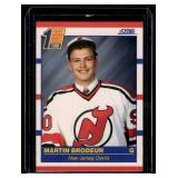 Martin Brodeur RC 1990 Score #439 Rooke Hockey Cad