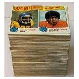 1975 Topps Football 179 Card Parial Set (no dupes) - Vintage Football Cards