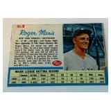 Roger Maris 1962 Post #6 Vintage Baseball Card