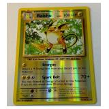 Raichu Holo Pokemon Trading Card 36/108