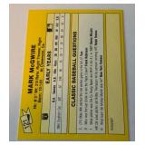 Mark McGwire RC 1987 Classic #121 Rookie Baseball Card