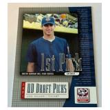 Joe Mauer RC 2001 Upper Deck Draft Picks #1 Rookie Minnesota Twins Baseball Card