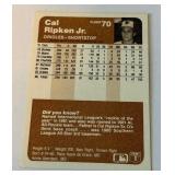 Cal Ripken Jr. 2nd Year 1983 Fleer #70 Vintage Baseball Card