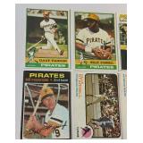 Pittsburgh Pirates 8-Card Vintage Baseball Lot - Stargell, Parker, Mazeroski 1971-1977